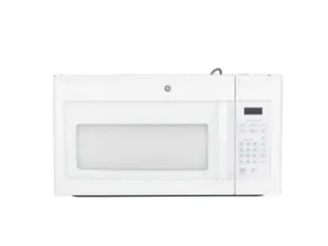 Lot 96-181697 - GE
1.6 cu. ft. Over-the-Range Microwave in White
Unused open box 
MSRP$349.00