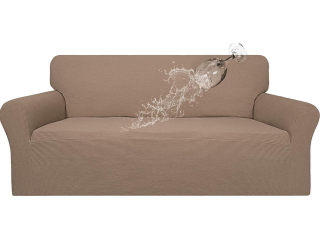 Lot 96-191802 - Easy-Going 100% Waterproof Couch Cover, Dual Waterproof Sofa Cover, Stretch Jacquard Sofa Slipcover,...