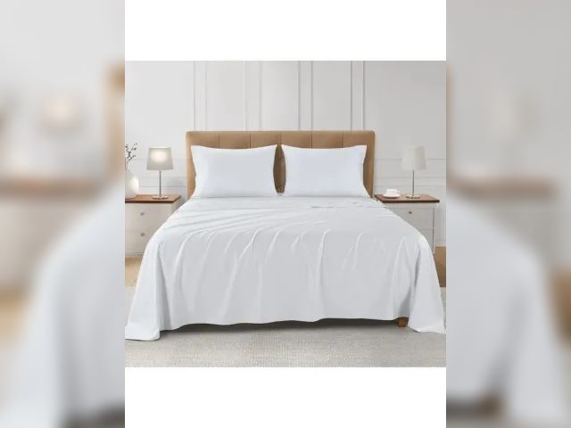 Lot 99-10005 - 1 New SleepRX 300 Thread Count 4-Pc. Sheet Set, Full- Color Bright White