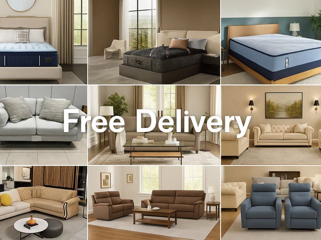 Free Delivery Luxury Living & Sleep Auction, Premium Furniture & Luxury Mattresses from Bloomingdale’s • Macy’s