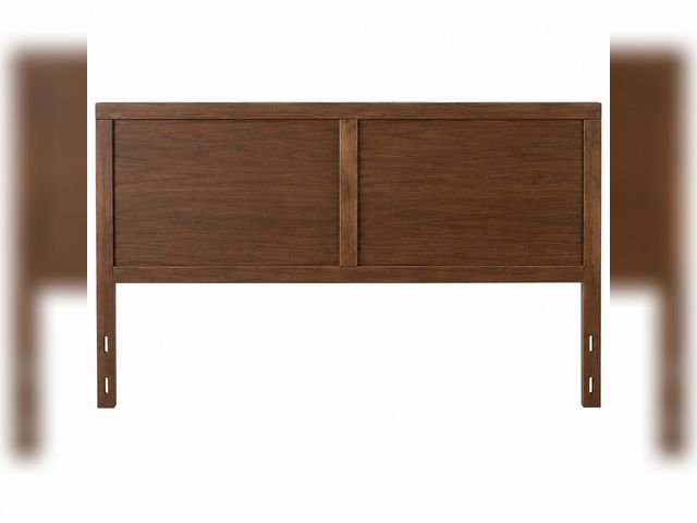 Lot 99-521 - New Baxton Studio Allegra Bed Head, Dark Gray Ash Brown Gray Keep your bedroom looking stylish with ...
