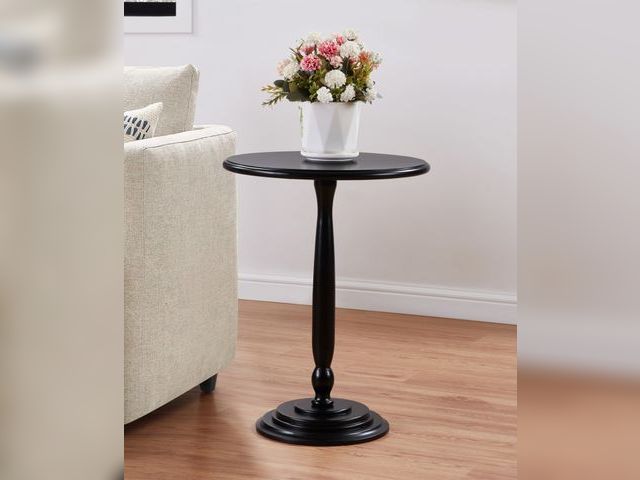 Lot 99-108 - New Convenience Concepts Classic Accents Amelia Spindle Table Black Elevate your home decor with the...