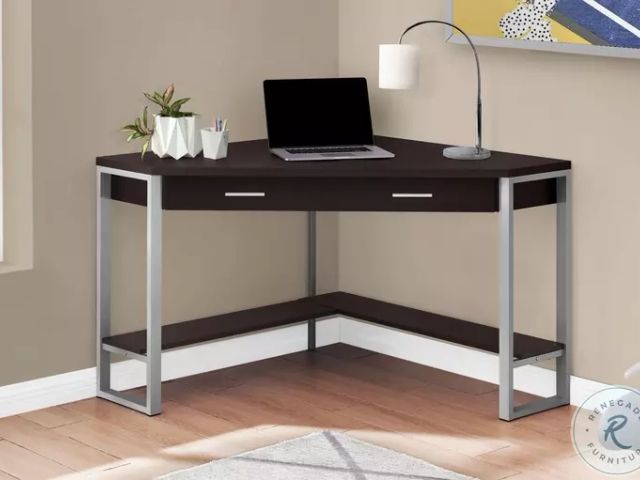 Lot 99-680796043988 - New Monarch Specialties Computer Desk - 42" L Corner