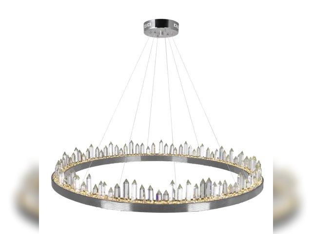 Lot 99-695320105247 - CWI Lighting Agassiz 40 Inch LED Chandelier