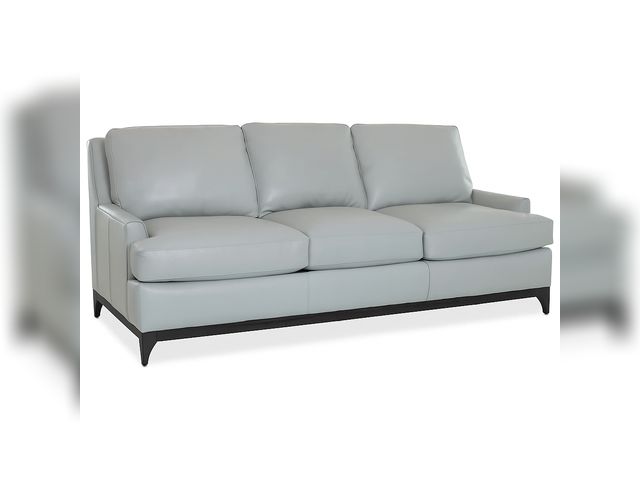Lot 99-10027 - New Skylee 89 Leather Sofa, Created for Macy's Hopkins Light Grey Sofa 1 Product details

Stately fa...