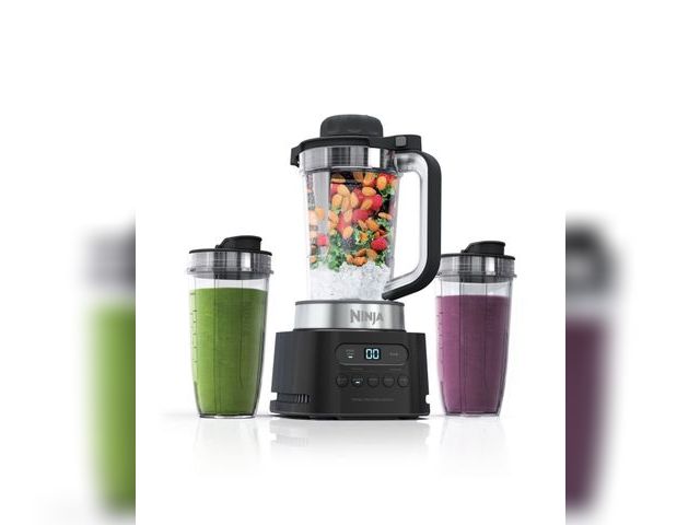 Lot 99-1042 - New Ninja Twisti High Speed Blender CO150B CO150B Ninja Twisti High Speed Blender CO150B - Black