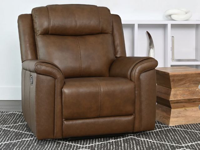Lot 99-10313 - Abbyson Gilmore Leather Manual Recliner